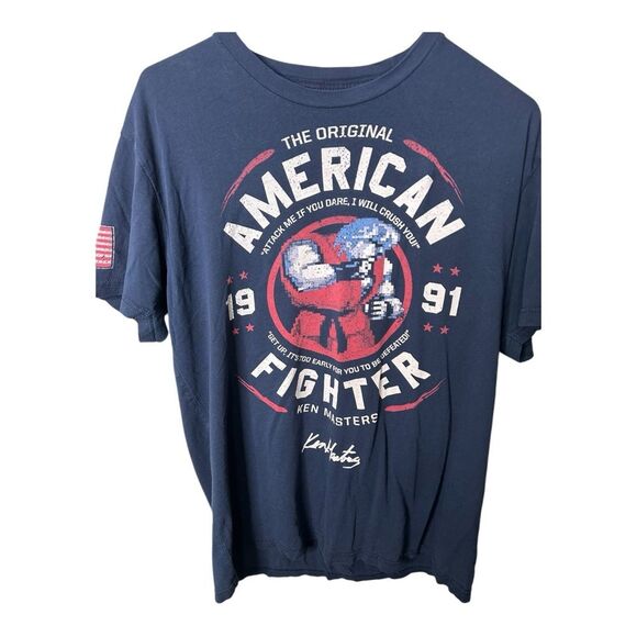 Capcom American street fighter tee men’s large - Picture 1 of 7